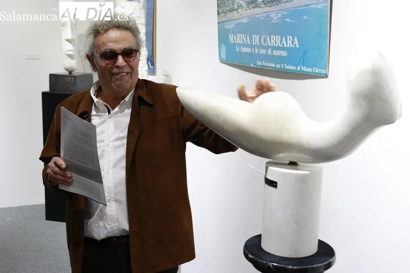 Exposición de Valeriano Hernández en el Casino de Salamanca. Foto de Raúl Riego