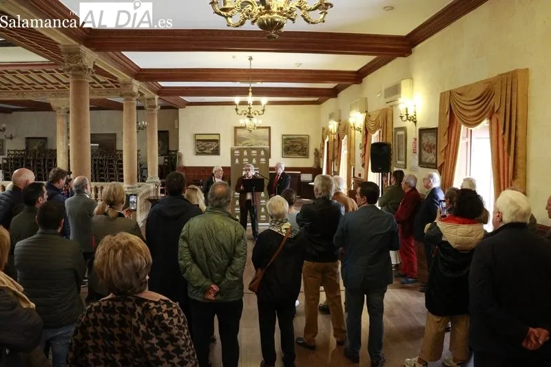 Exposición de Valeriano Hernández en el Casino de Salamanca. Foto de Raúl Riego