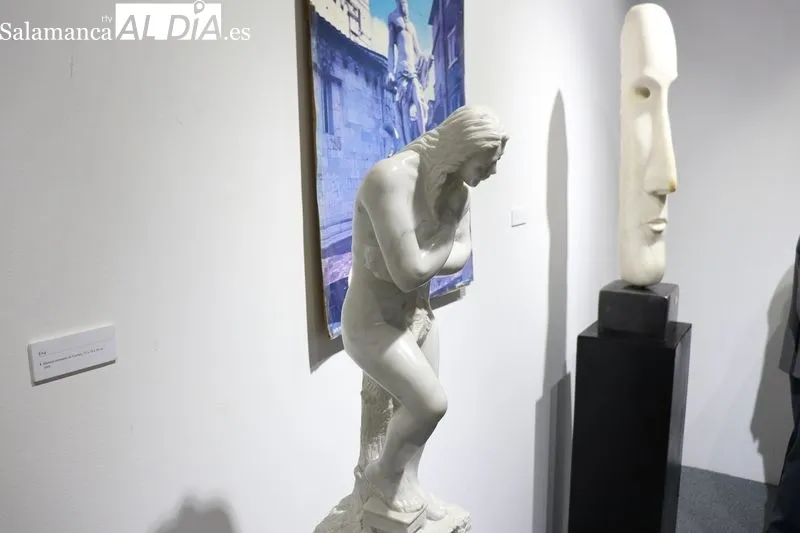 Exposición de Valeriano Hernández en el Casino de Salamanca. Foto de Raúl Riego