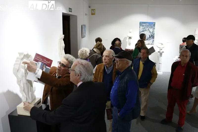 Exposición de Valeriano Hernández en el Casino de Salamanca. Foto de Raúl Riego