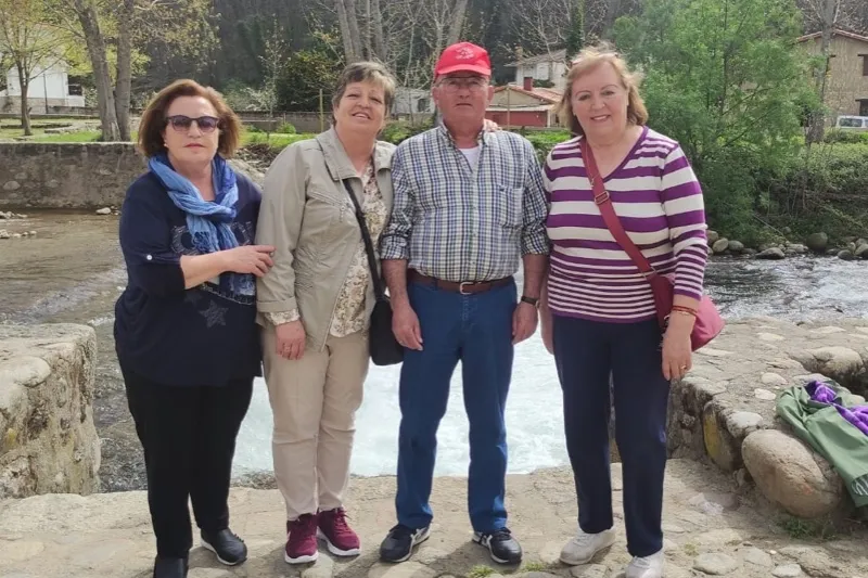 La asociación de mayores organizaba este sábado una excursión al valle del Jerte