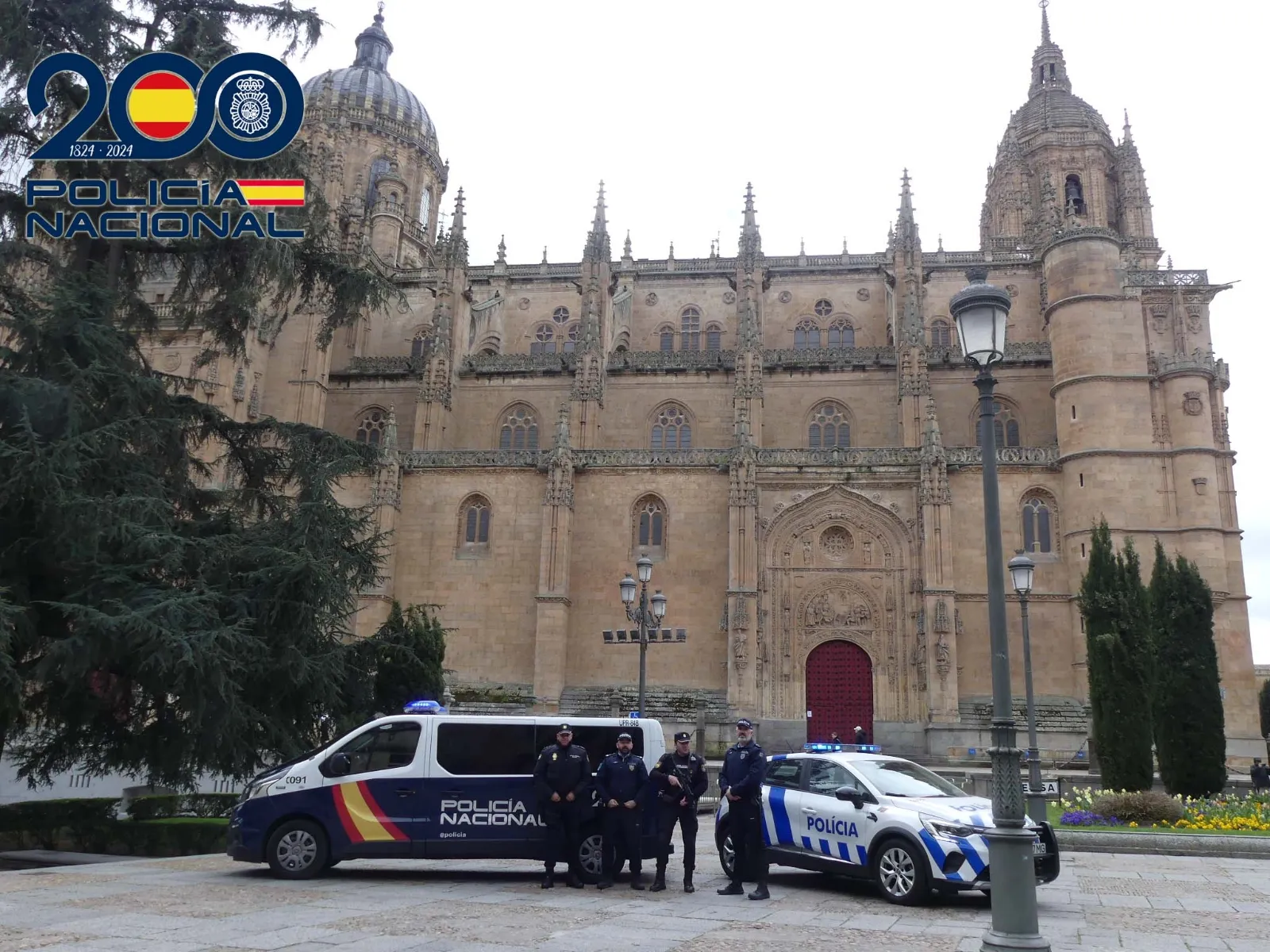 Policía Nacional realiza patrullas conjuntas con Policías de Portugal en Salamanca.