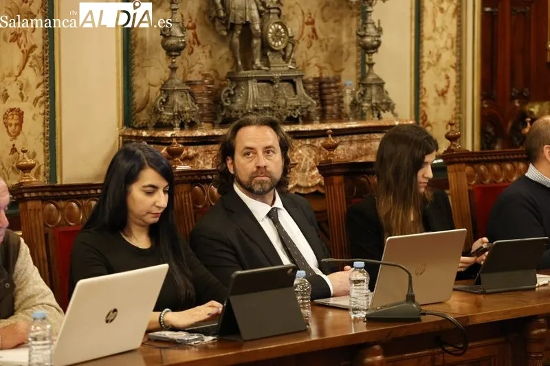 Pleno de la Diputación de Salamanca de este miércoles 27 de marzo. Foto de DAvid Sañudo