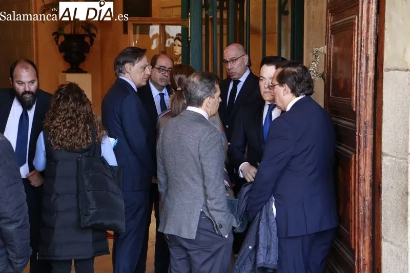 Presentación en el Ayuntamiento del proyecto para desarrollar un Polo Internacional de Innovación de Videojuegos y Animación en Salamanca. Foto de Raúl Riego