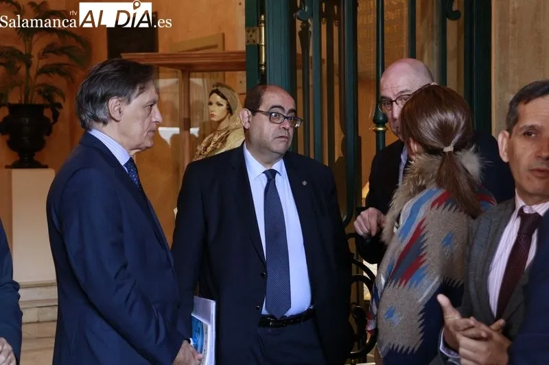 Presentación en el Ayuntamiento del proyecto para desarrollar un Polo Internacional de Innovación de Videojuegos y Animación en Salamanca. Foto de Raúl Riego