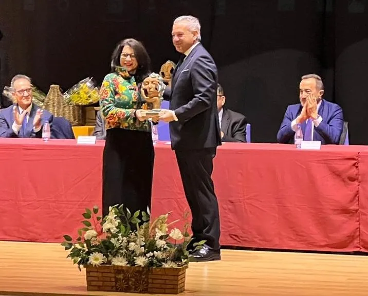 Entrega de los II Premios Izcala en la prisión de Topas (Salamanca) 