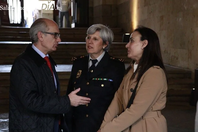 Presentación en Salamanca del proyecto Comunidades GPS para ayudar a las mujeres con adicciones que sufren violencia de género. Foto de Raúl Riego