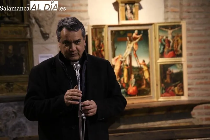 Foto 10 - La imagen de San Miguel vuelve a Alba completamente restaurada