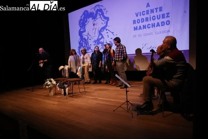 Salamanca rinde homenaje al poeta Vicente Rodríguez Manchado | FOTOS: David Sañudo 