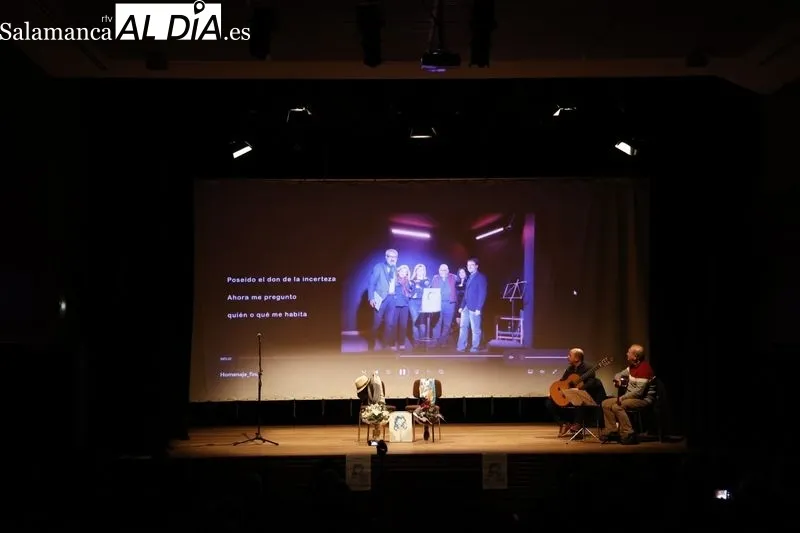 Salamanca rinde homenaje al poeta Vicente Rodríguez Manchado | FOTOS: David Sañudo 