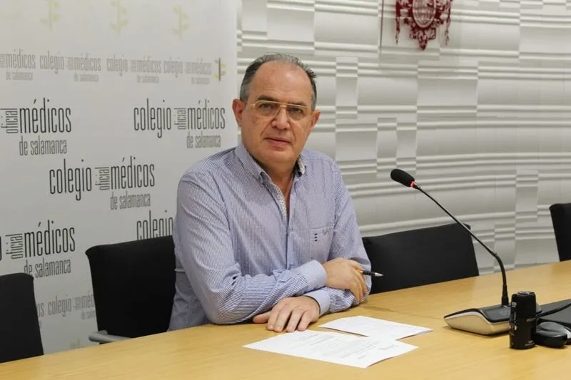 Santiago Santa Cruz, presidente del Colegio Oficial de Médicos de Salamanca