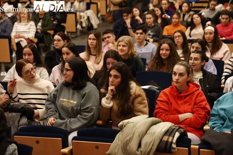 Celebración del Día de la Logopedia en la UPSA. Foto de David Sañudo
