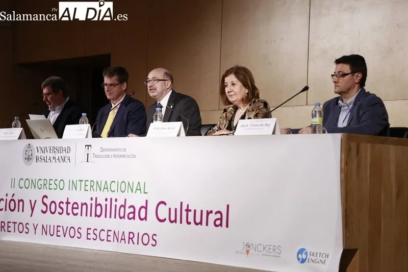 II congreso Internacional ‘Traducción y sostenibilidad cultural: retos y nuevos escenarios”. Foto: Raúl Riego