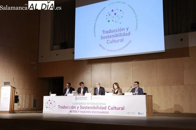 II congreso Internacional ‘Traducción y sostenibilidad cultural: retos y nuevos escenarios”. Foto: Raúl Riego