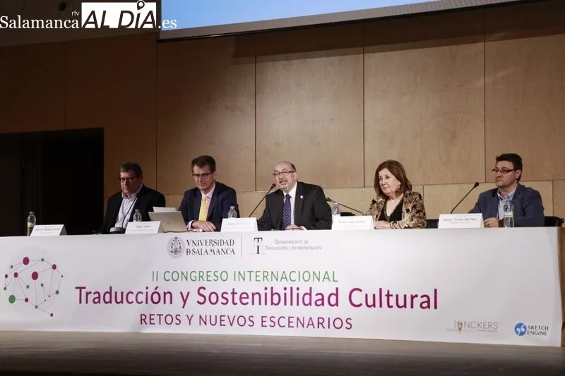 II congreso Internacional ‘Traducción y sostenibilidad cultural: retos y nuevos escenarios”. Foto: Raúl Riego