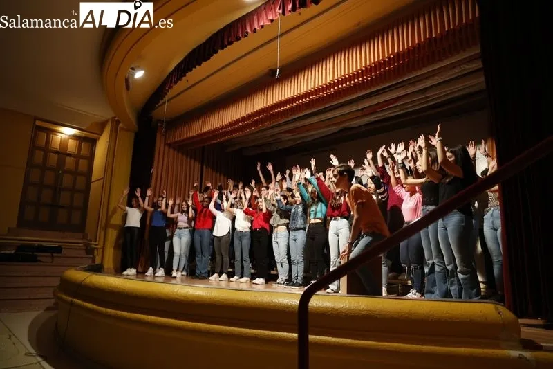 Inicio de las celebraciones del 150 aniversario de Colegio Sagrada Familia - Siervas de San José. Fotos: David Sañudo