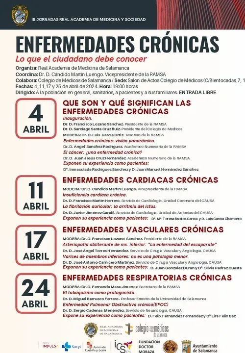 Foto 3 - Salamanca acoge unas jornadas para conocer diferentes enfermedades cr&oacute;nicas 