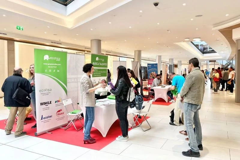 Imágenes de la primera edición de la Feria del Empleo