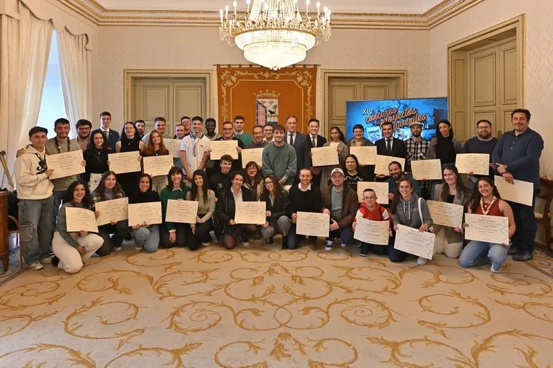 Entrega de los premios a las 21 asociaciones juveniles de la ciudad que han resultado ganadoras en el XIV Concurso de Proyectos Juveniles