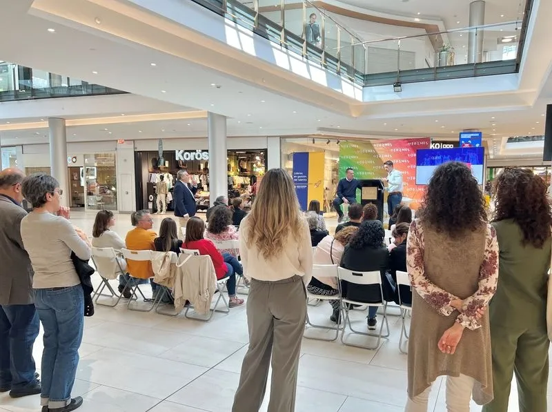 II Feria de empleo 'El talento tiene un plan' en el Centro Comercial El Tormes. Foto: CCET