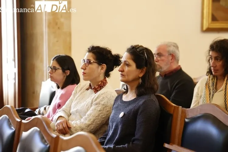 La situación de Gaza protagoniza una conferencia en la USAL | FOTOS: David Sañudo 