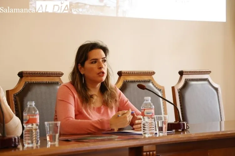 La situación de Gaza protagoniza una conferencia en la USAL | FOTOS: David Sañudo 