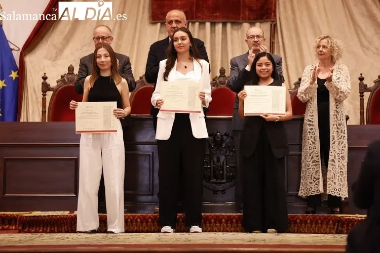 Premios Extraordinarios de Máster y Doctorado en la USAL | FOTOS: David Sañudo 
