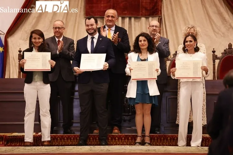 Premios Extraordinarios de Máster y Doctorado en la USAL | FOTOS: David Sañudo 