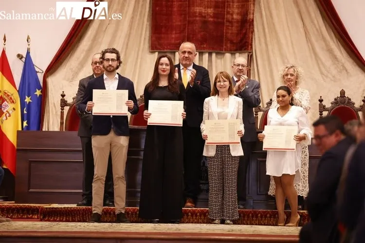 Premios Extraordinarios de Máster y Doctorado en la USAL | FOTOS: David Sañudo 