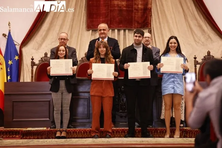 Premios Extraordinarios de Máster y Doctorado en la USAL | FOTOS: David Sañudo 