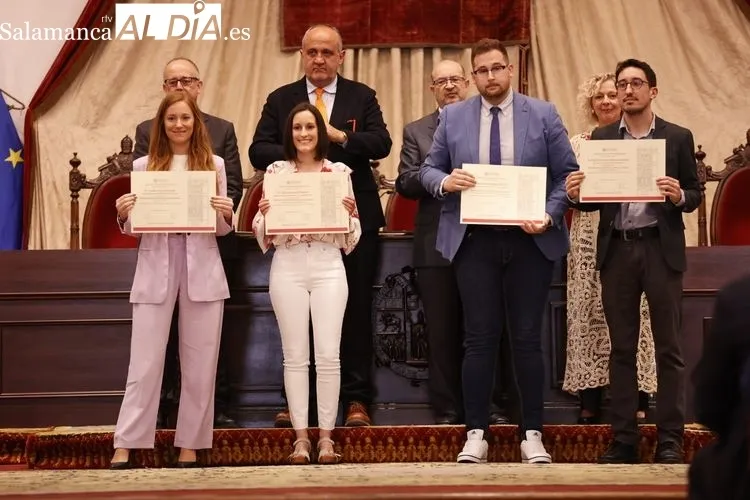 Premios Extraordinarios de Máster y Doctorado en la USAL | FOTOS: David Sañudo 