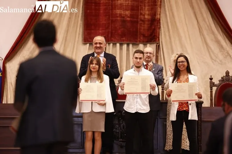 Premios Extraordinarios de Máster y Doctorado en la USAL | FOTOS: David Sañudo 
