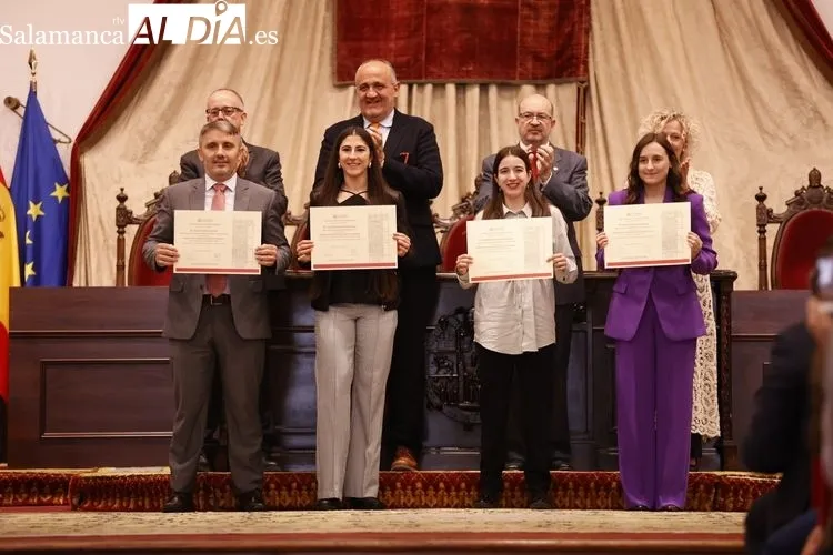Premios Extraordinarios de Máster y Doctorado en la USAL | FOTOS: David Sañudo 