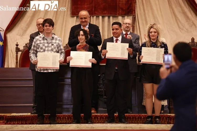 Premios Extraordinarios de Máster y Doctorado en la USAL | FOTOS: David Sañudo 