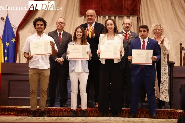 Premios Extraordinarios de Máster y Doctorado en la USAL | FOTOS: David Sañudo 