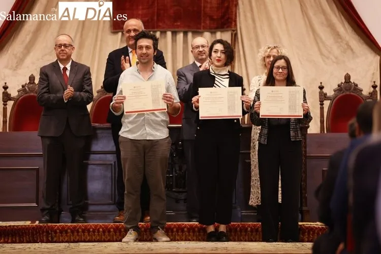 Premios Extraordinarios de Máster y Doctorado en la USAL | FOTOS: David Sañudo 