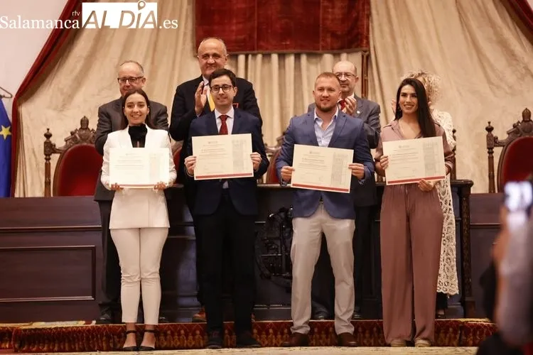 Premios Extraordinarios de Máster y Doctorado en la USAL | FOTOS: David Sañudo 