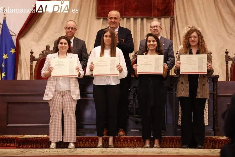 Premios Extraordinarios de Máster y Doctorado en la USAL | FOTOS: David Sañudo 