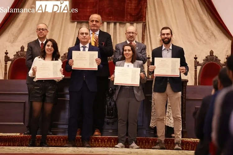 Premios Extraordinarios de Máster y Doctorado en la USAL | FOTOS: David Sañudo 