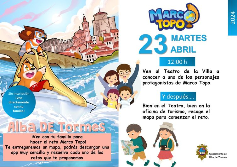 Yincana familiar el 23 de abril en Alba de Tormes para conocer el patrimonio de la villa