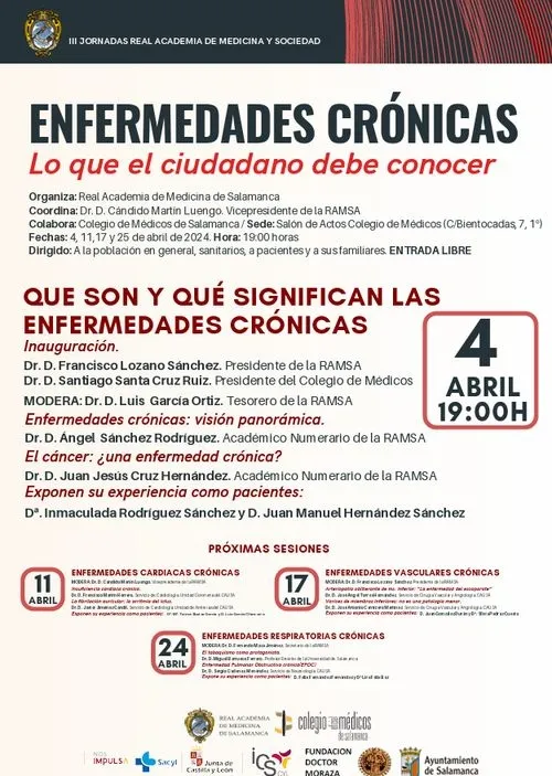 Foto 2 - Salamanca acoge unas jornadas para conocer diferentes enfermedades cr&oacute;nicas 