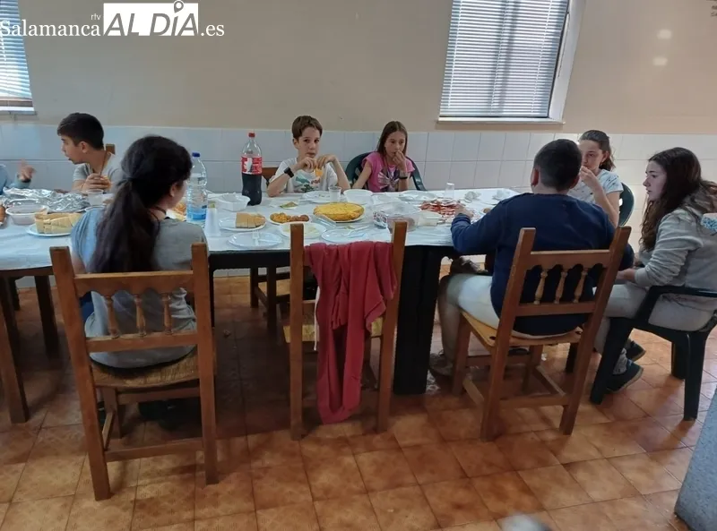 En la actividad participaron unos 17 escolares de distintas edades 