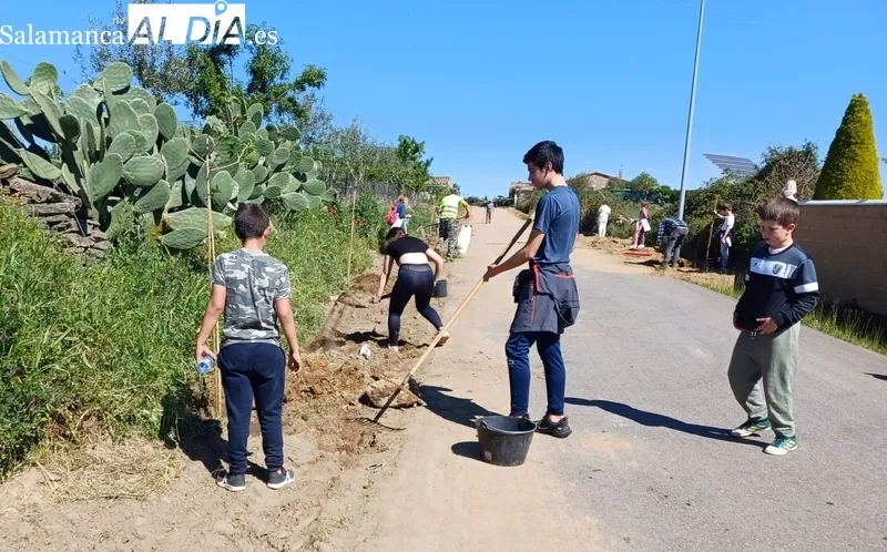En la actividad participaron unos 17 escolares de distintas edades 