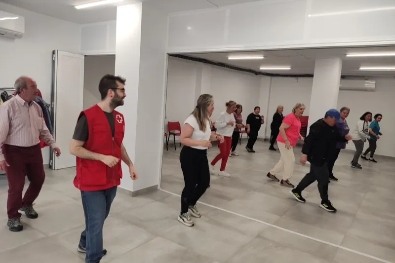 Foto 3 - Animaci&oacute;n y baile para celebrar con Cruz Roja el D&iacute;a Mundial de la Salud