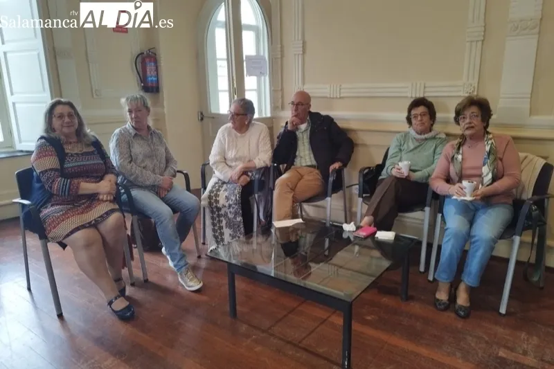 La asociación de mayores San Miguel organizaba una gran chocolatada