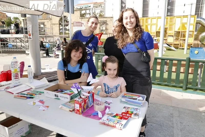 La Asociación Ariadna conmemora el Día Mundial del Autismo. Fotos: David Sañudo.