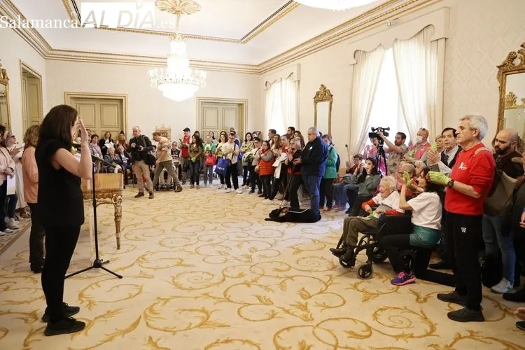 Recepción a las asociaciones de ayuda mutua con motivo del Día Mundial de la Salud | FOTOS: David Sañudo   