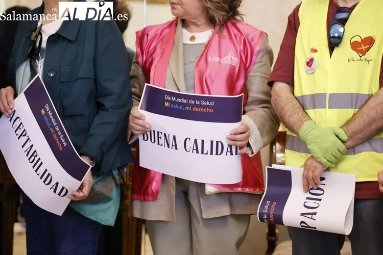 Recepción a las asociaciones de ayuda mutua con motivo del Día Mundial de la Salud | FOTOS: David Sañudo   