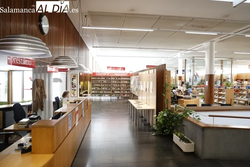 Biblioteca Municipal Torrente Ballester. Fotos: David Sañudo.
