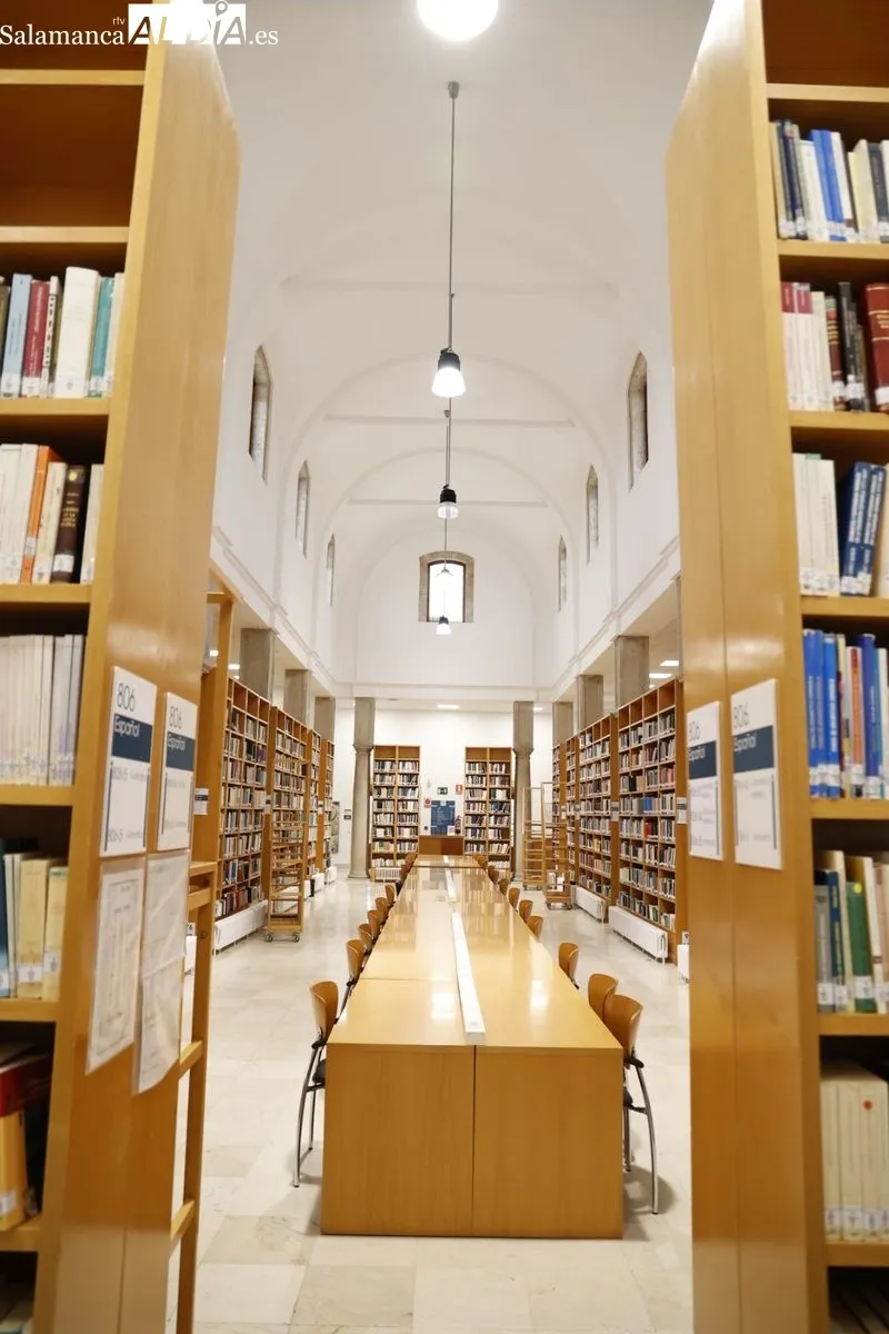 Bibliotecas de la Universidad de Salamanca. Fotos: David Sañudo.